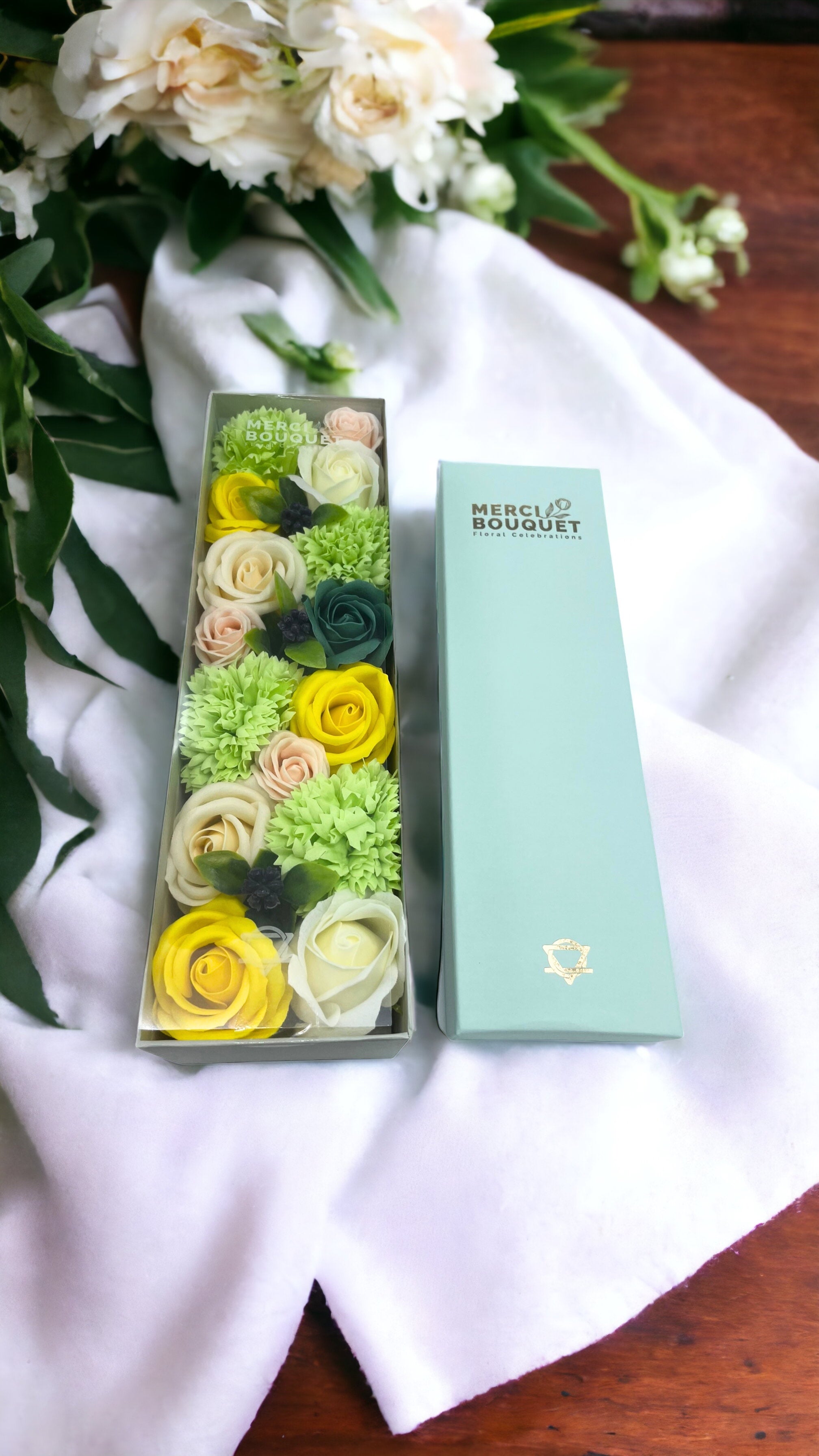 Spring Celebrations - Yellow & Greens - Long Box