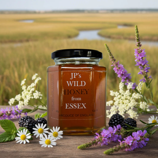 RAINHAM MARSHES  BLACKBERRIE & WILDFLOWER HONEY -Taste the Symphony of the Wild
