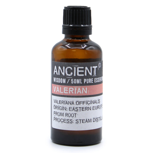 Valerian Essential Oil 50ml bottle by Ancient Wisdom – Underground Allure