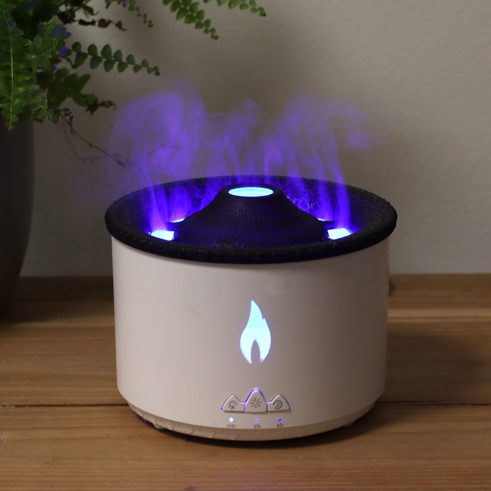 Medium Volcano Effect Aroma Diffuser (plug) Two Colours -360ml blue