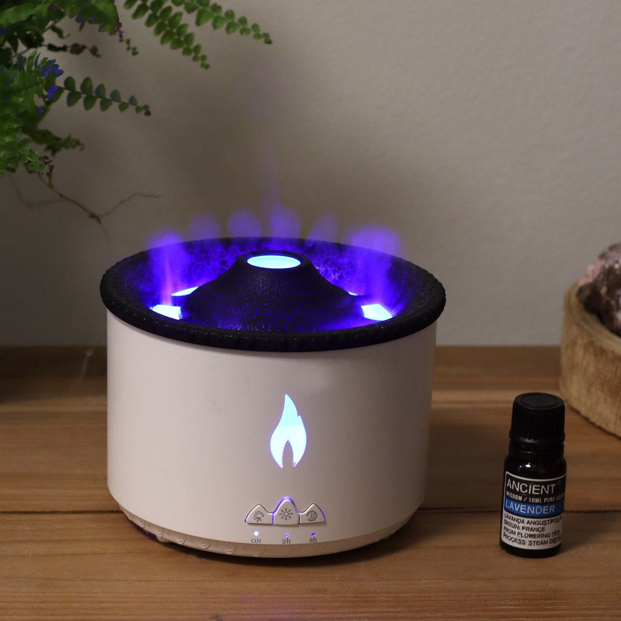 Medium Volcano Effect Aroma Diffuser (plug) Two Colours -360ml blur