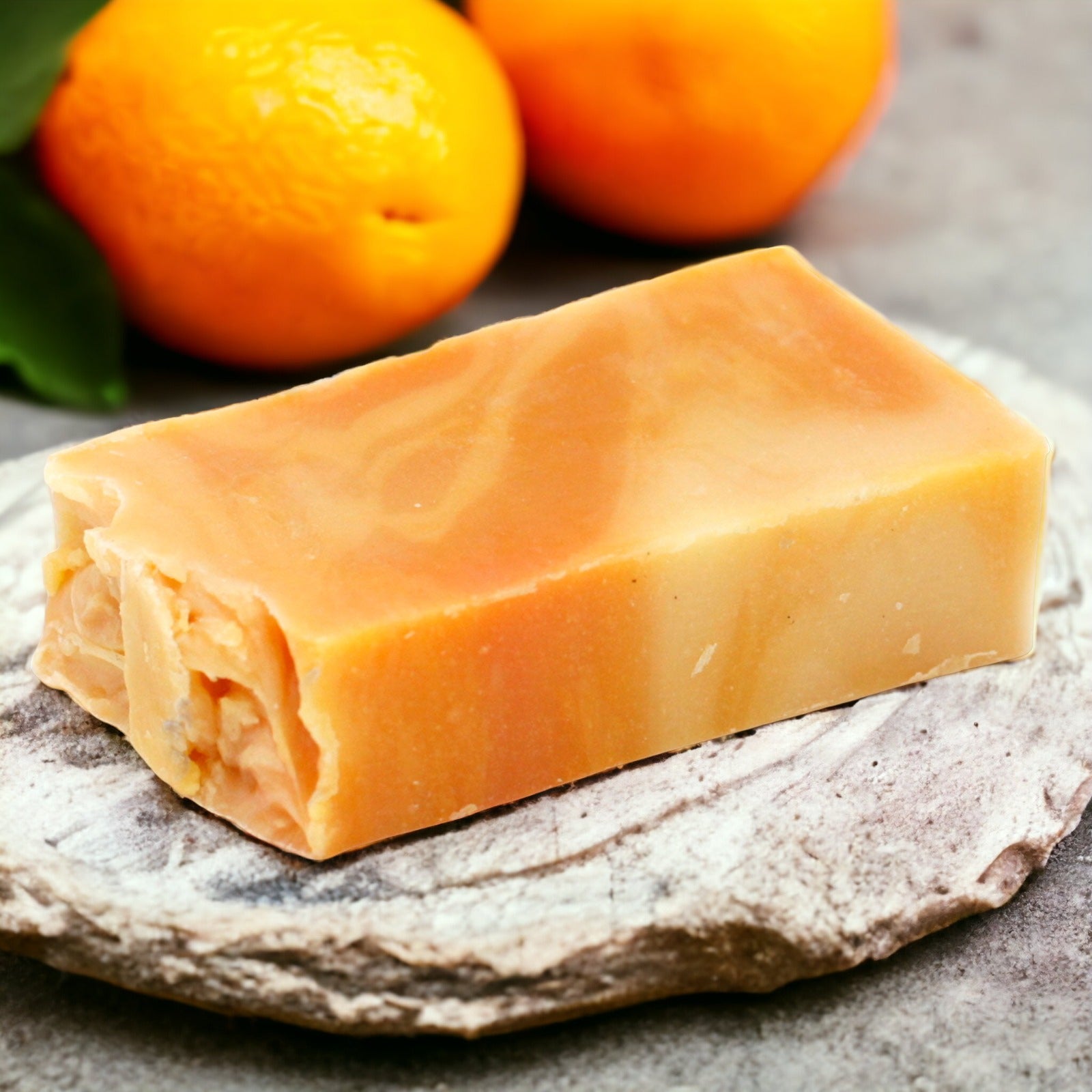 Orange - Olive Oil Soap Loaf