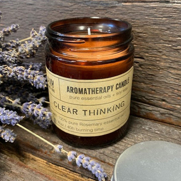 A Jar of Aromatherapy Candle - Clear Thinking