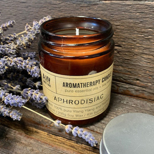 Jar Aromatherapy Candle - Aphrodisiac