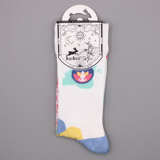 Hop Hare Bamboo Socks - Meditation - Underground Allure