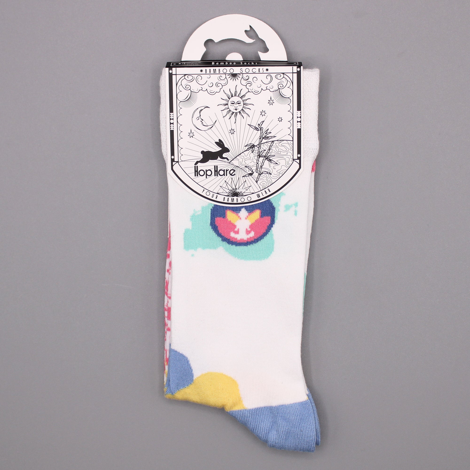 Hop Hare Bamboo Socks - Meditation