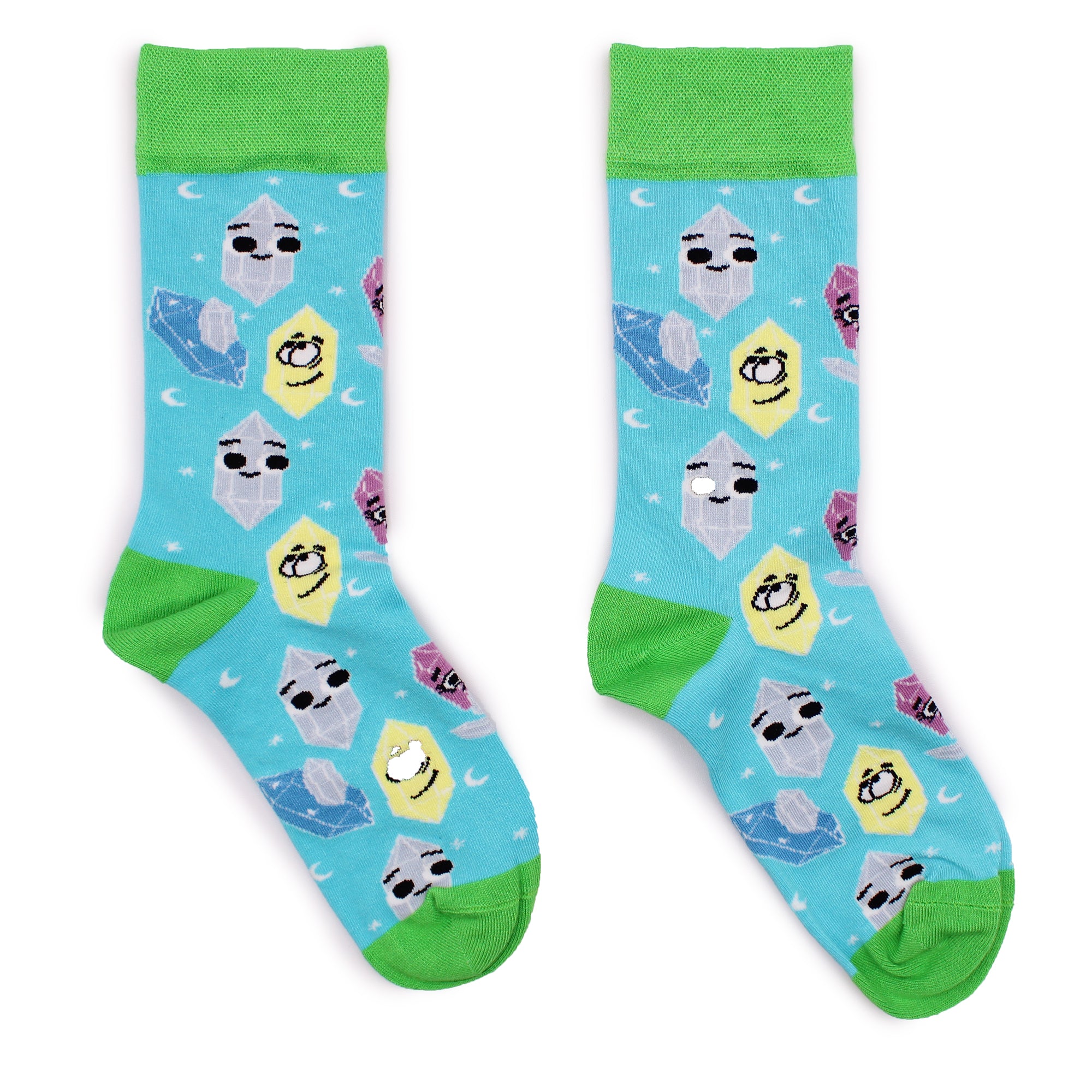 Hop Hare Bamboo Socks - Lucky Gemstones