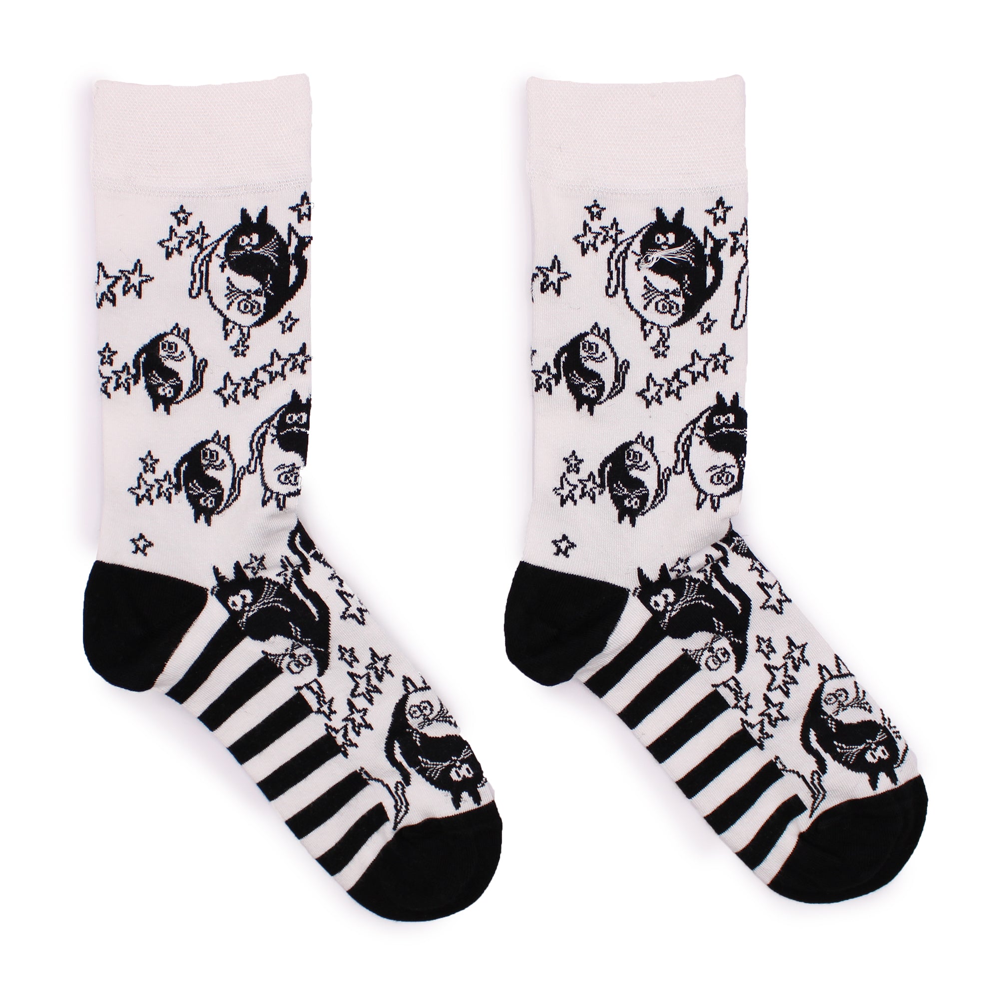 Hop Hare Bamboo Socks - Ying Yang