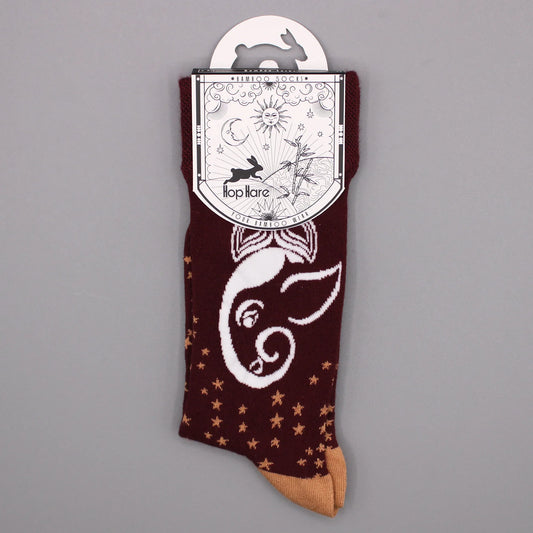 Hop Hare Bamboo Socks - Ganesha - Underground Allure