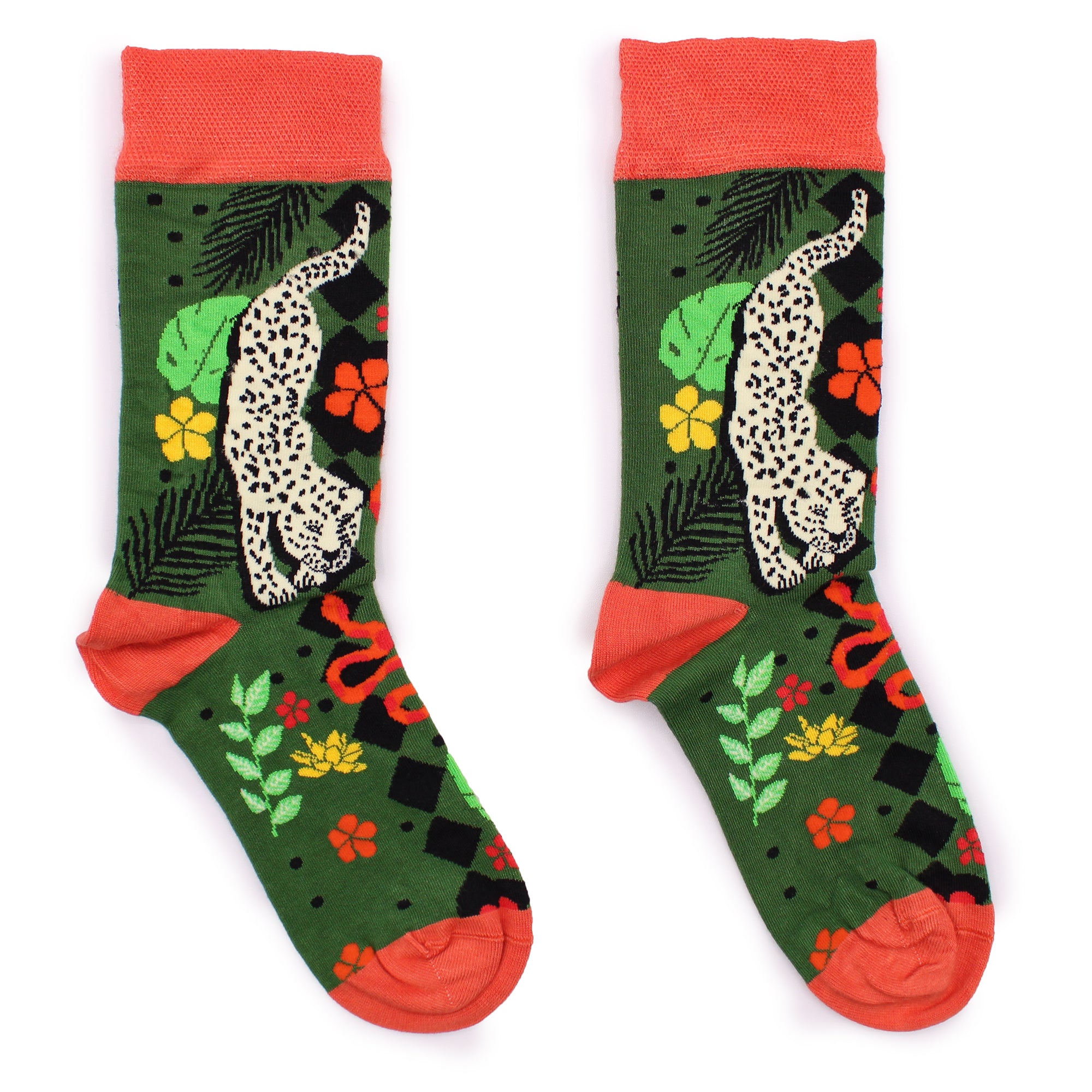 Hop Hare Bamboo Socks  - Bali Jungle