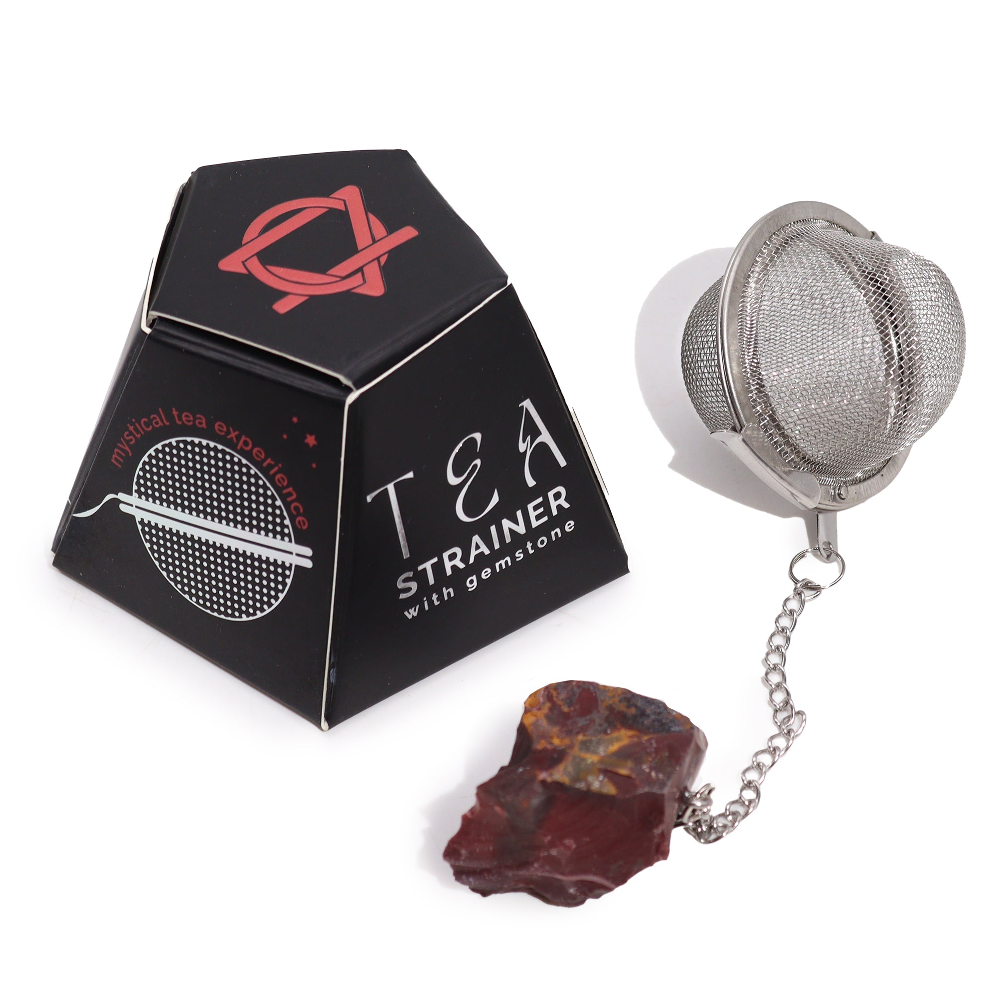 Raw Crystal Gemstone Tea Strainer