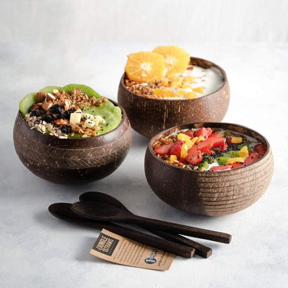Jungle Culture Coconut Bowls Collection - Underground Allure