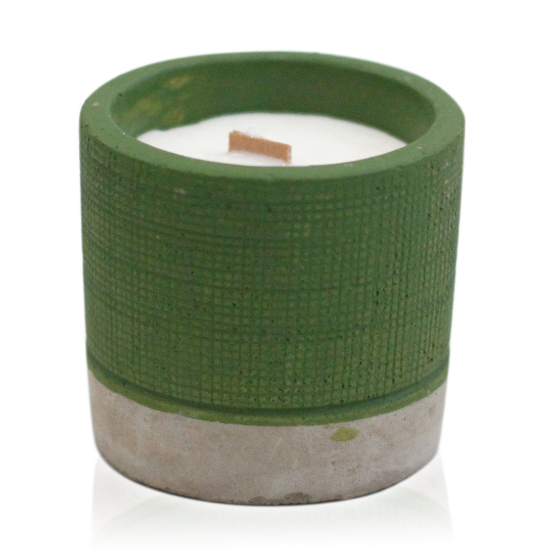 Ancient Wisdom Concrete Wooden Wick Candles