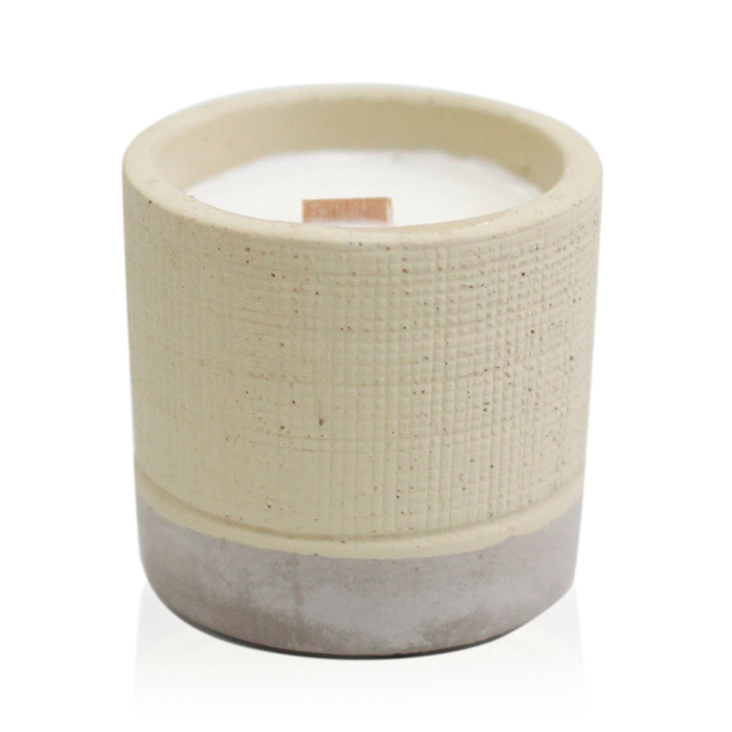 Ancient Wisdom Concrete Wooden Wick Candles