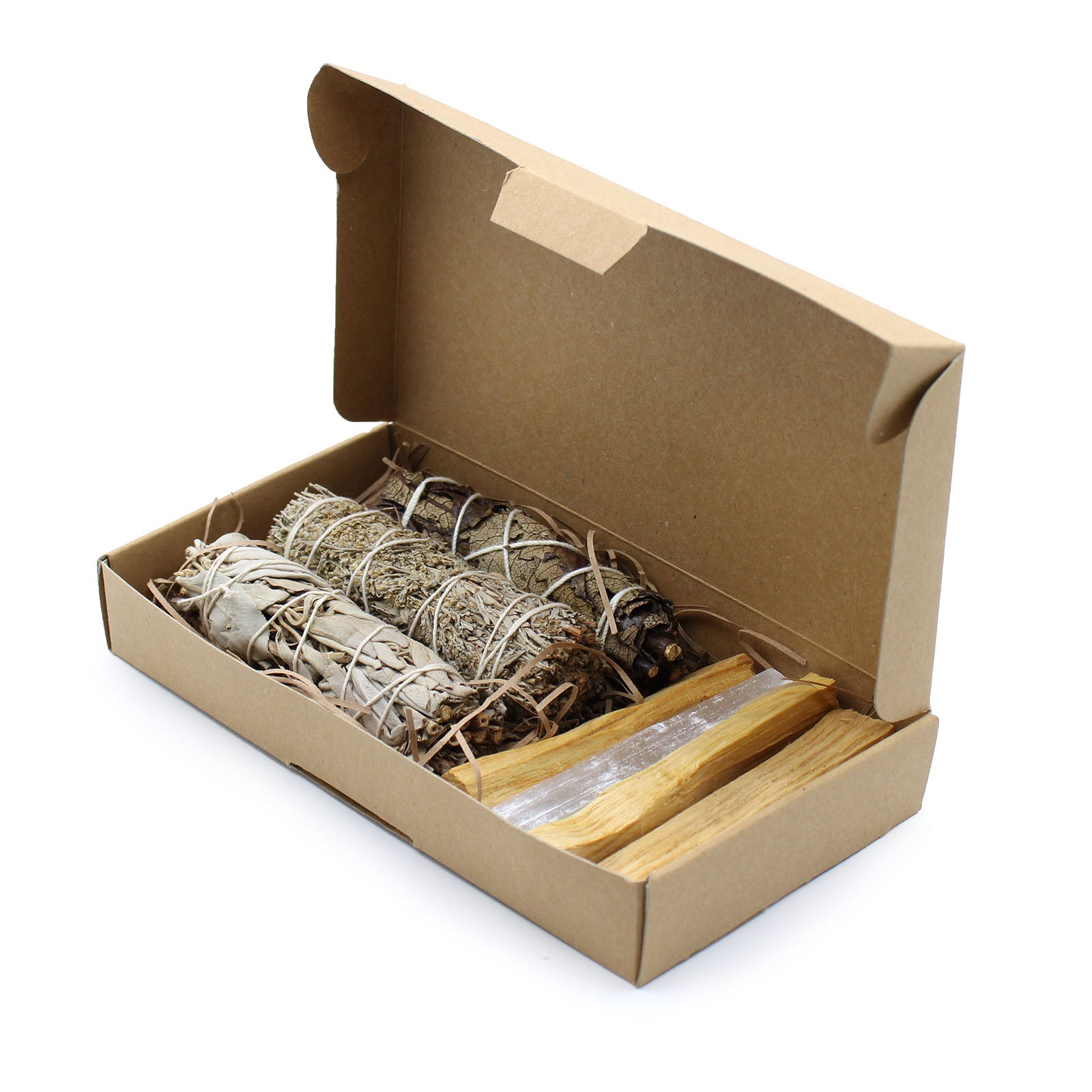 Energy Cleansing & Smudging Kit - Home open box