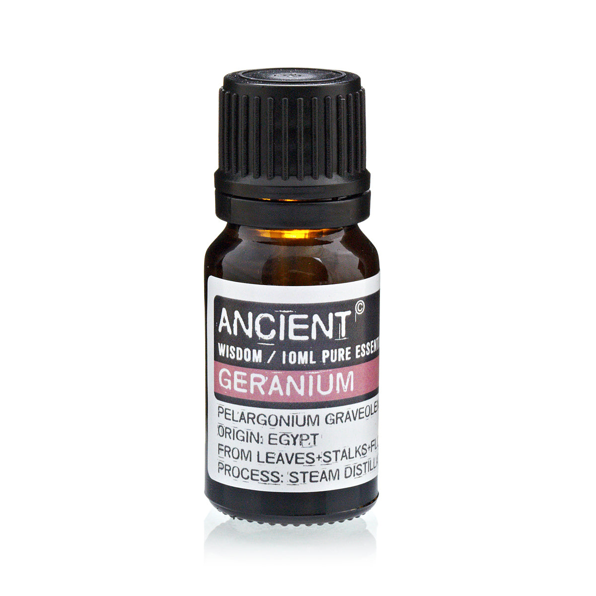 10ml bottle of Geranium Essential Oil