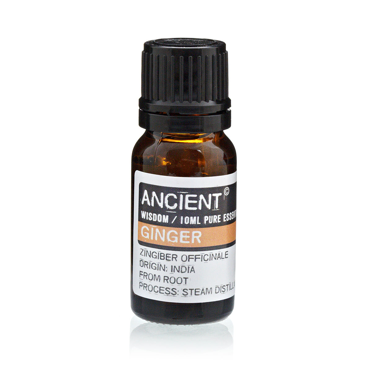 10ml bottle of Ginger Essential Oil