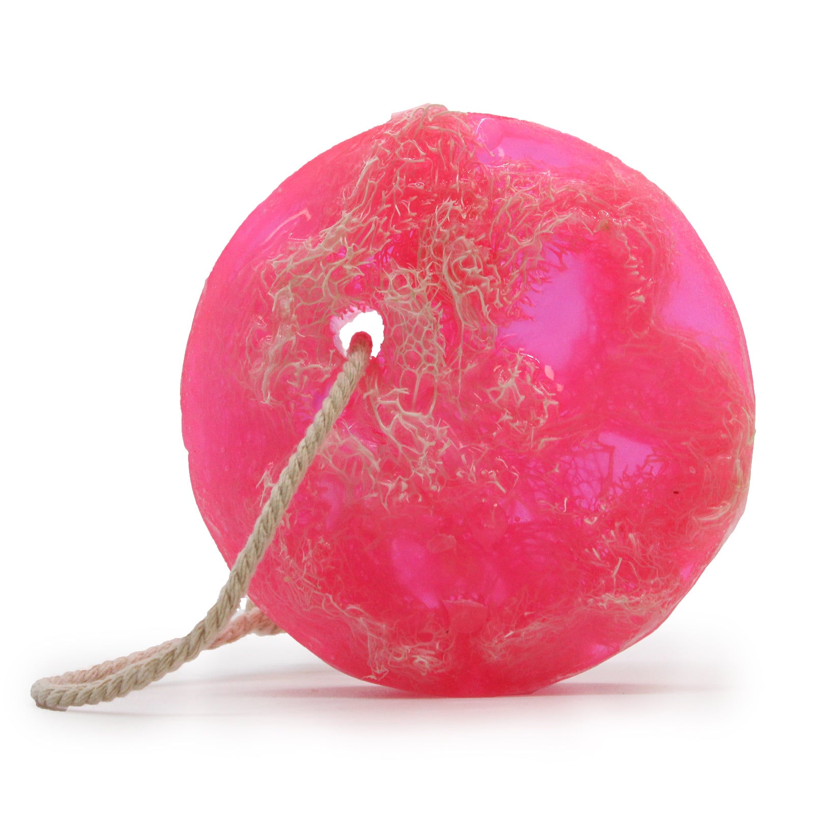 Fruity Scrub Soap on a Rope - Bubblegum