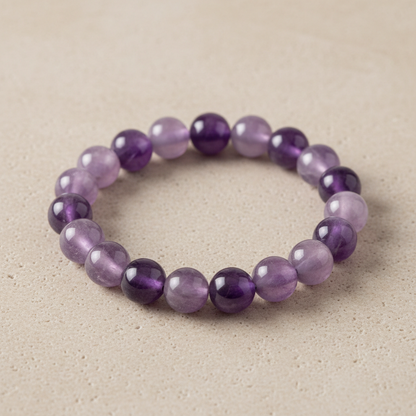 Amethyst Power Bracelet – Calm, Clarity & Protection