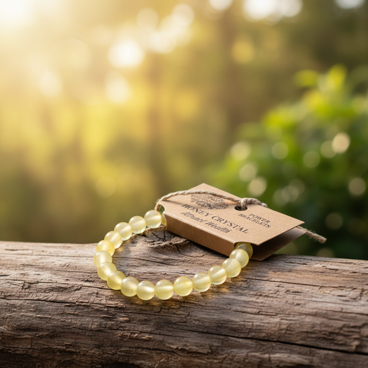 Honey Crystal Power Bracelet – Positivity & Confidence