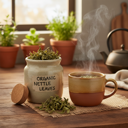 Organic Nettle Leaves | Hand-Packed | Underground Allure