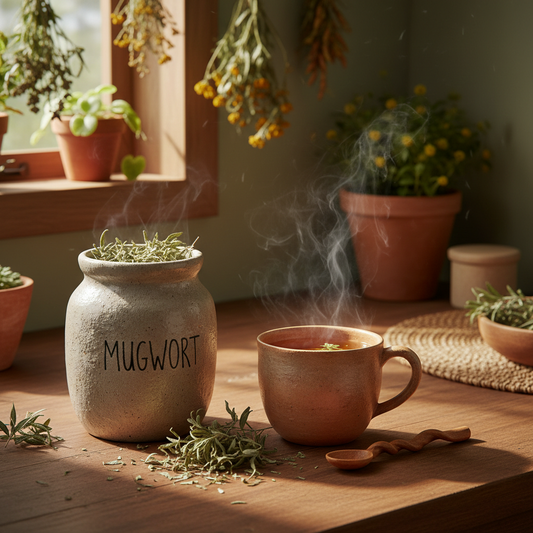 Wild Mugwort – Artemisia vulgaris for Protection & Tradition