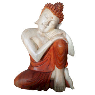 Buddha Statue Hand Carved - Meditation Figurine Essex UK