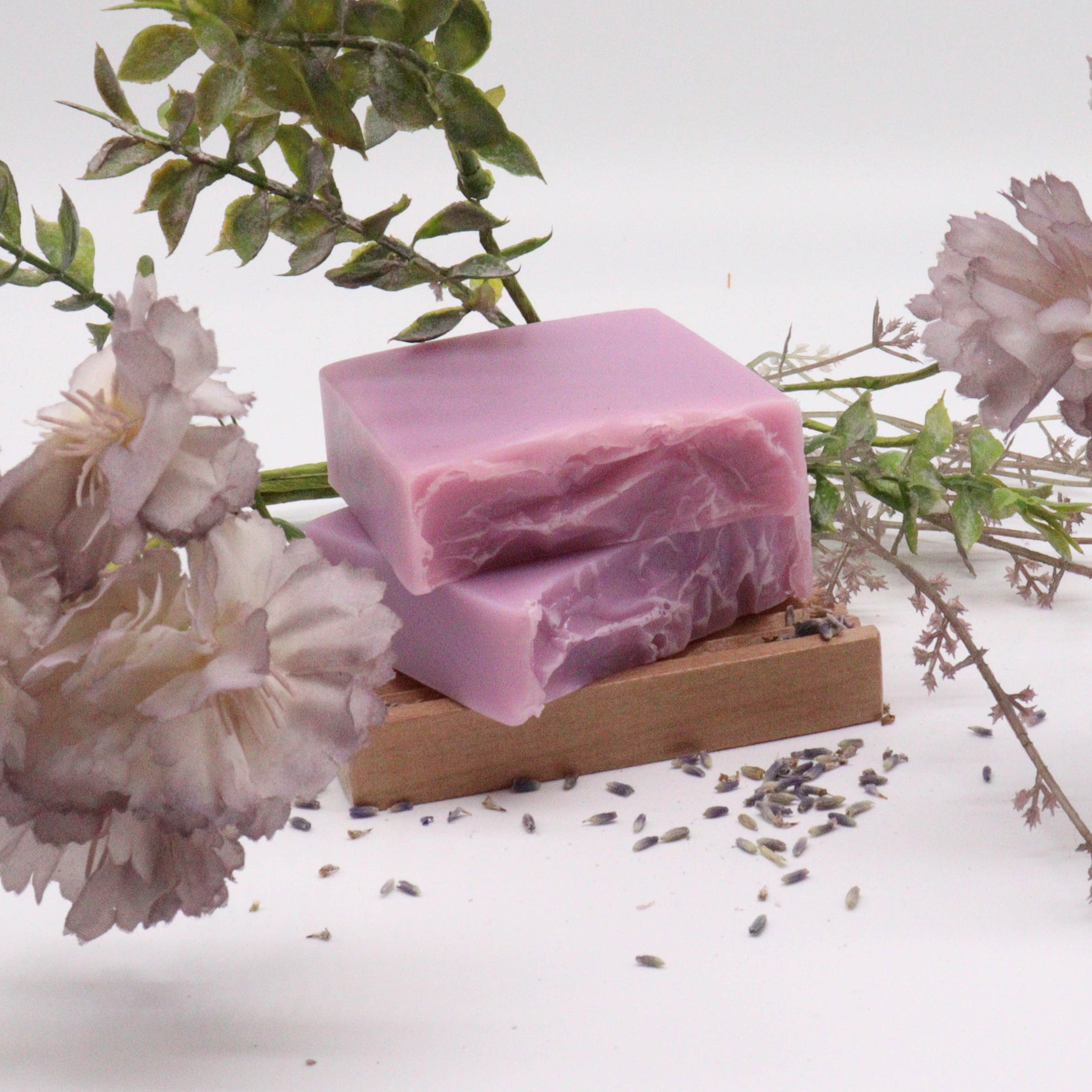 Lavender Serenity Soap Bar - Per Slice / Loaf