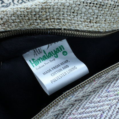 Close-up of a label on a product with 'Himalayan' branding.