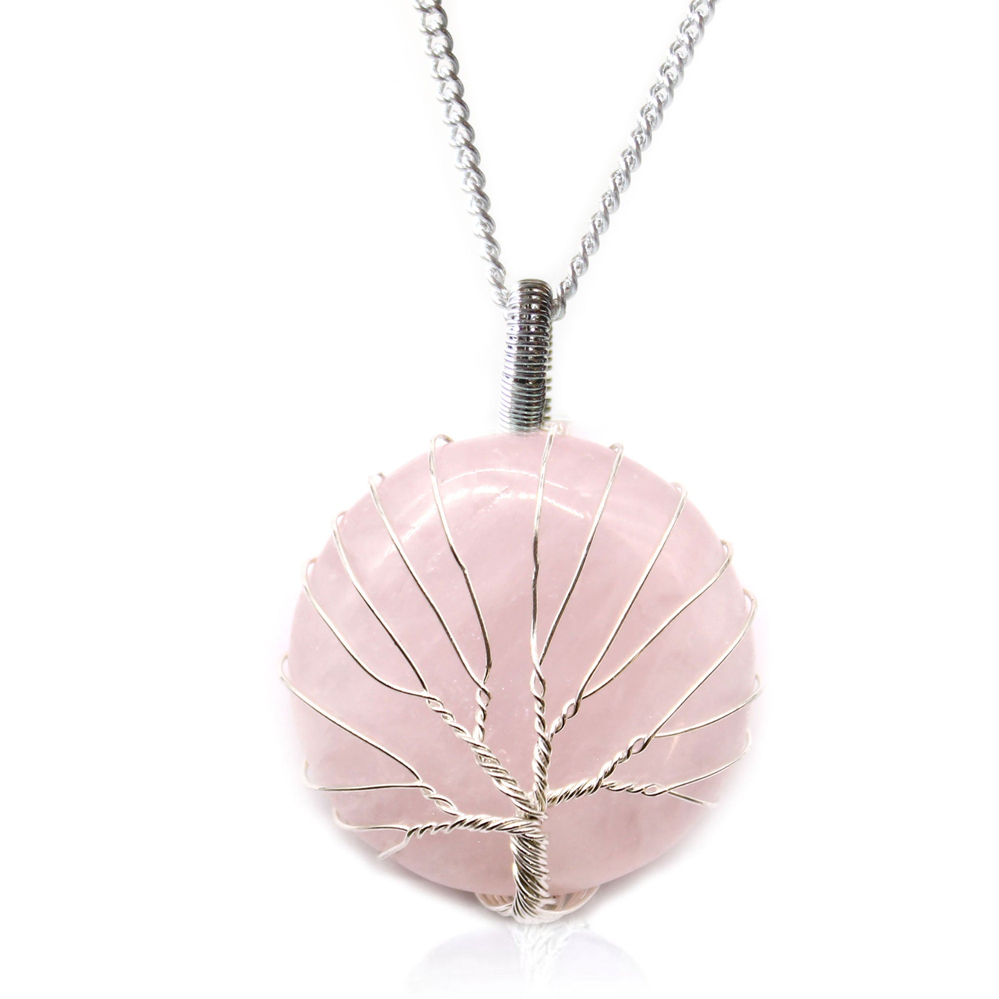 Tree of Life Gemstone Necklace 