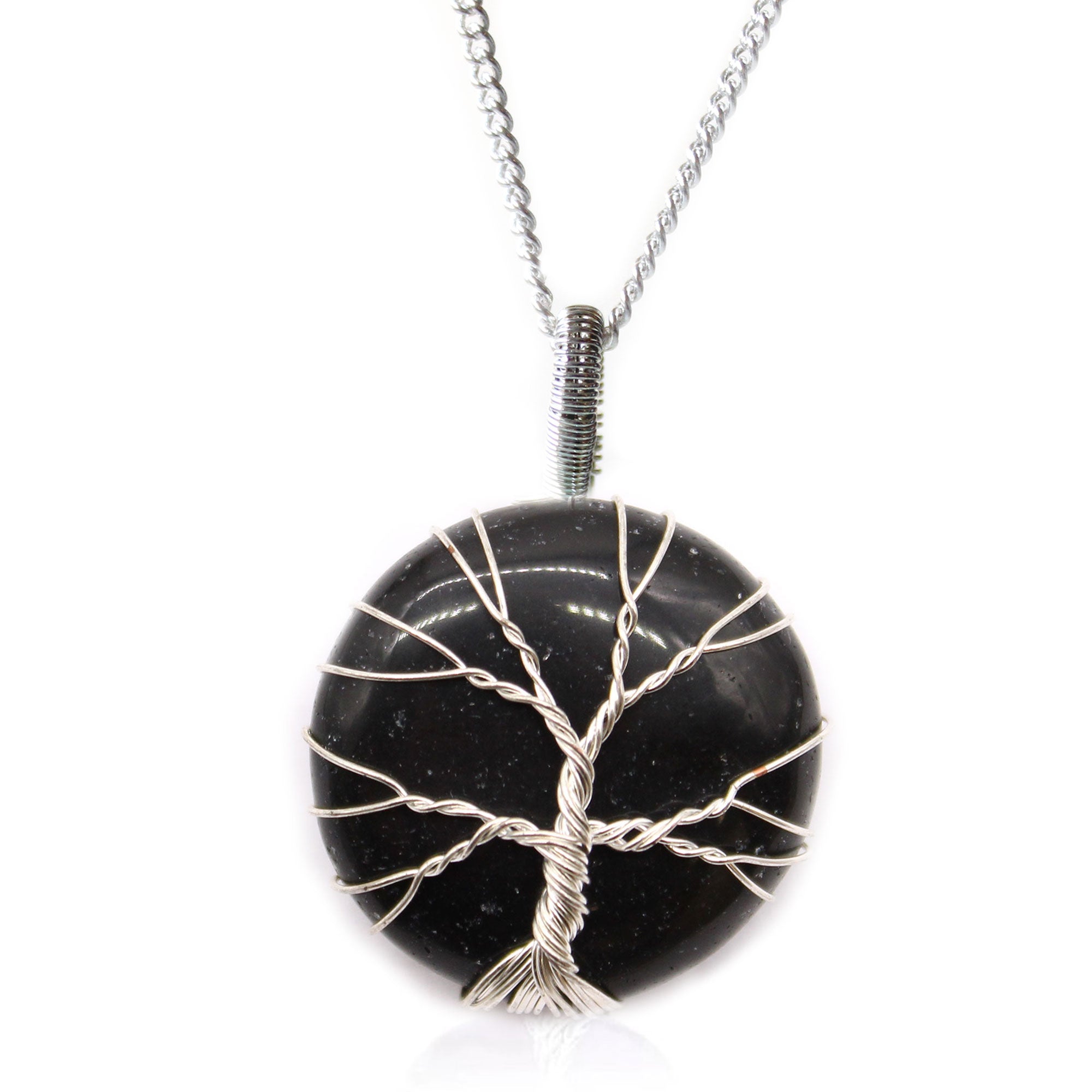 Tree of Life Gemstone Necklace 