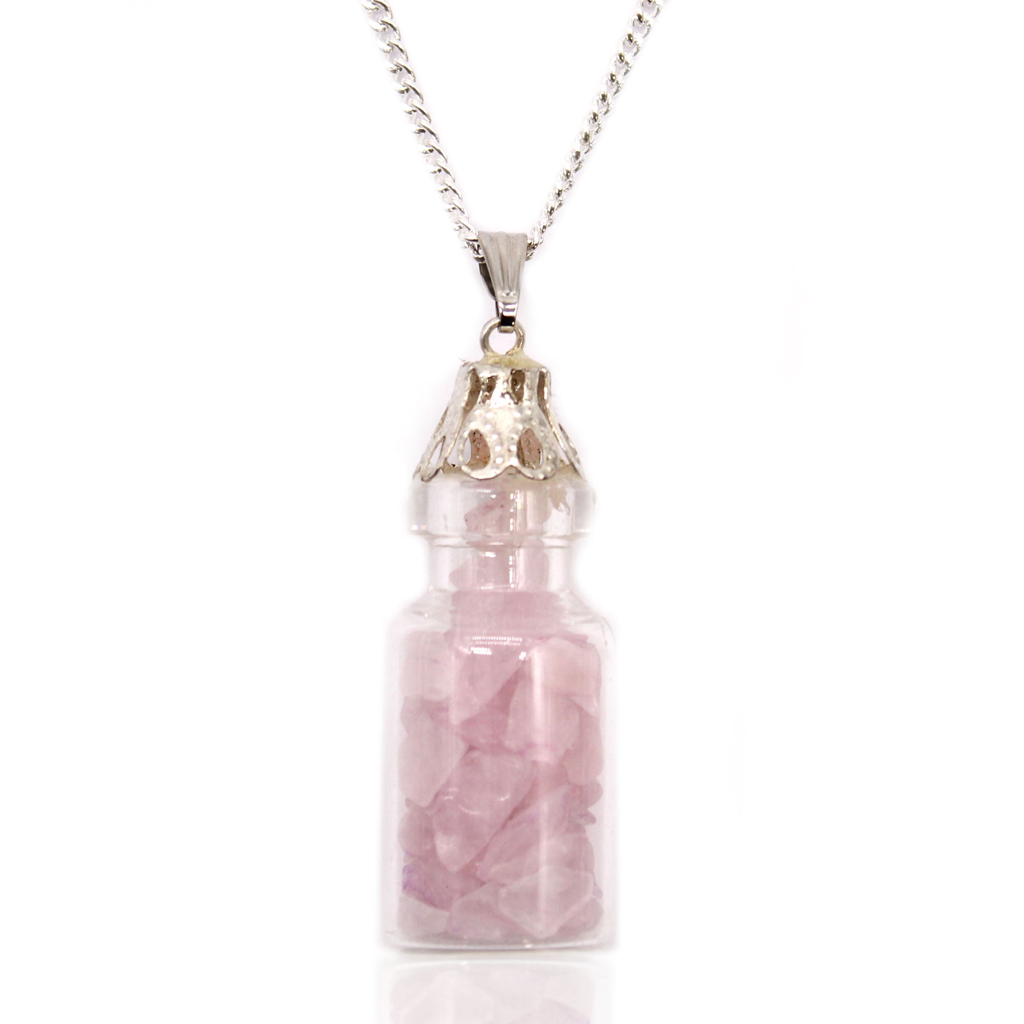 Bottled Gemstones Necklace