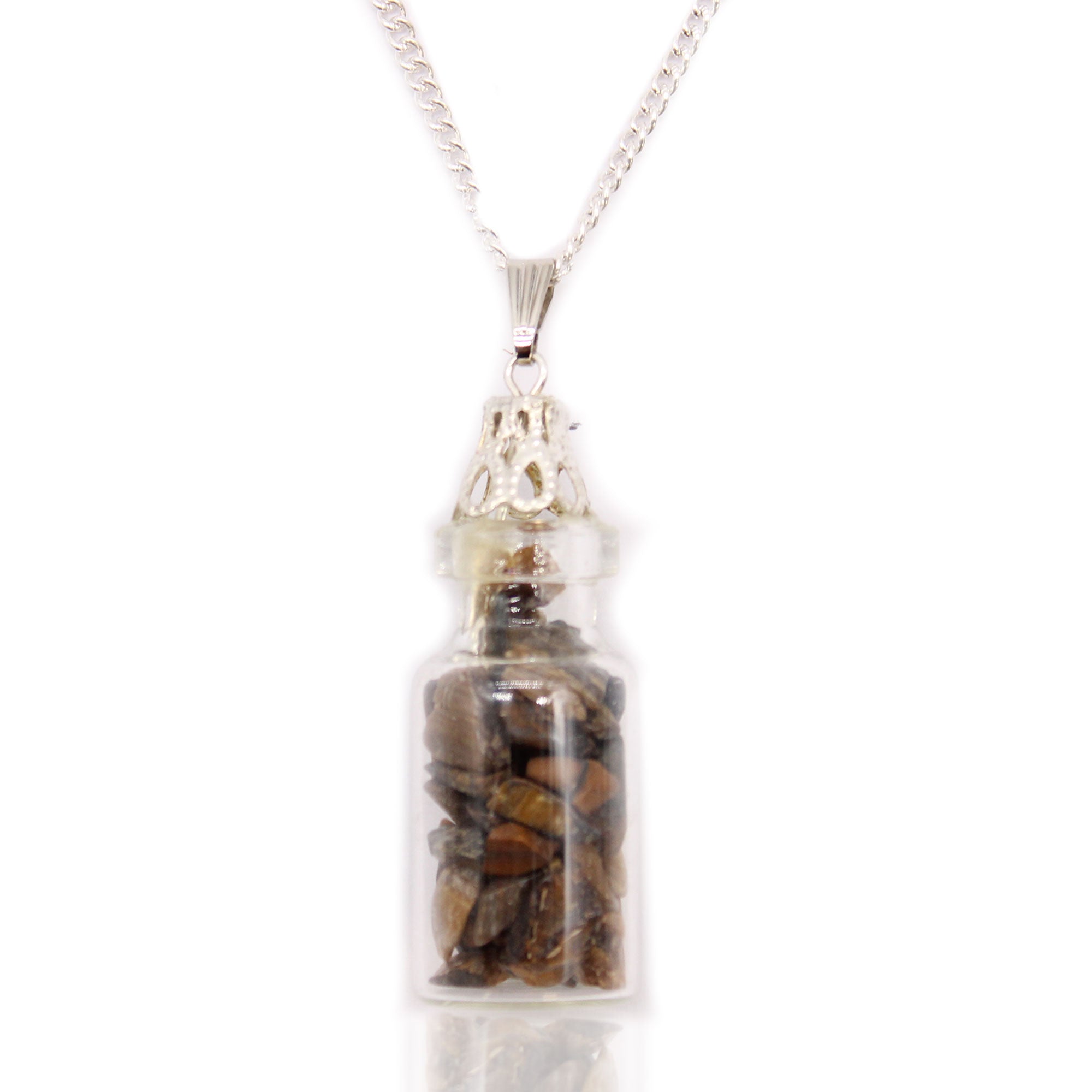 Bottled Gemstones Necklace