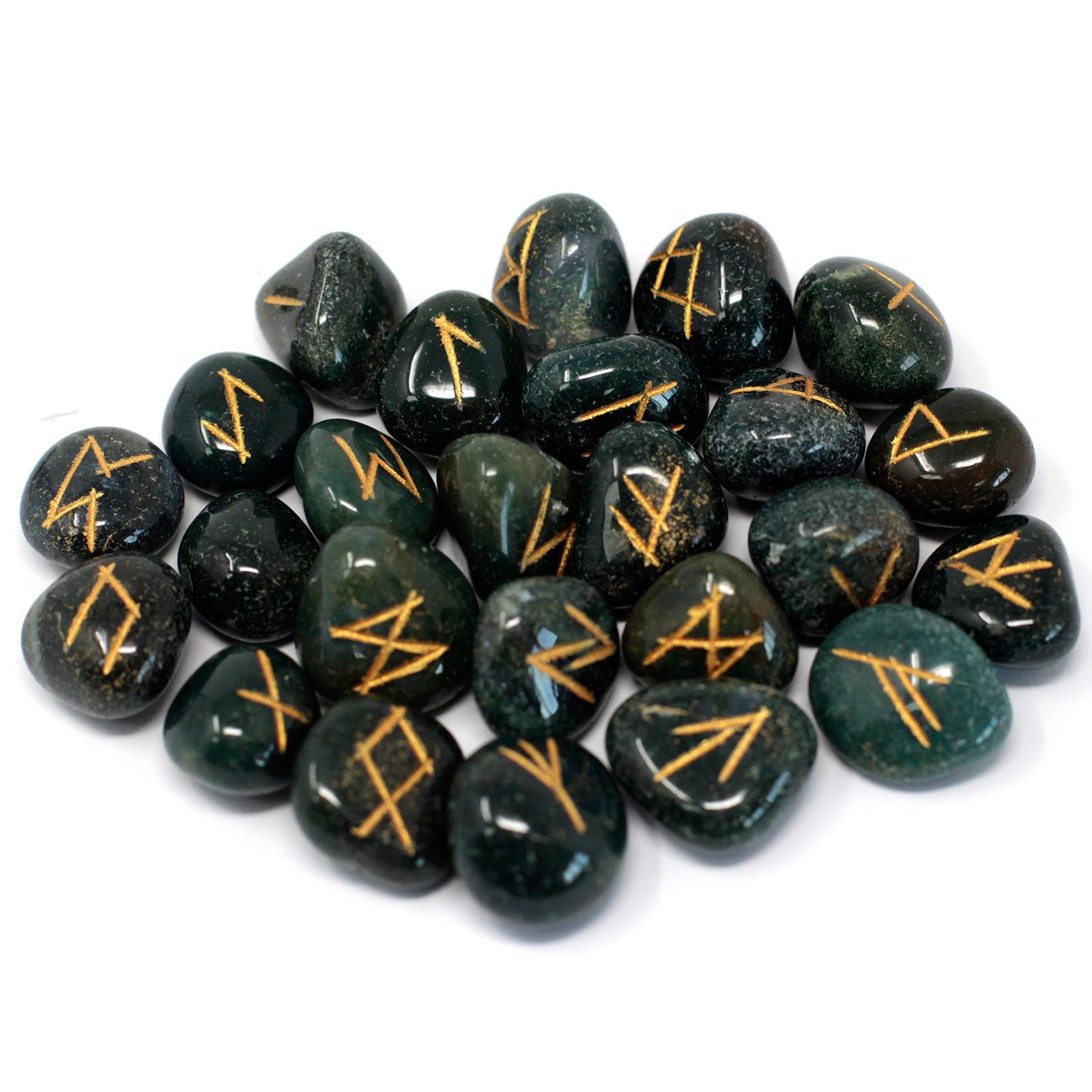 Runes Stone Set in Pouch