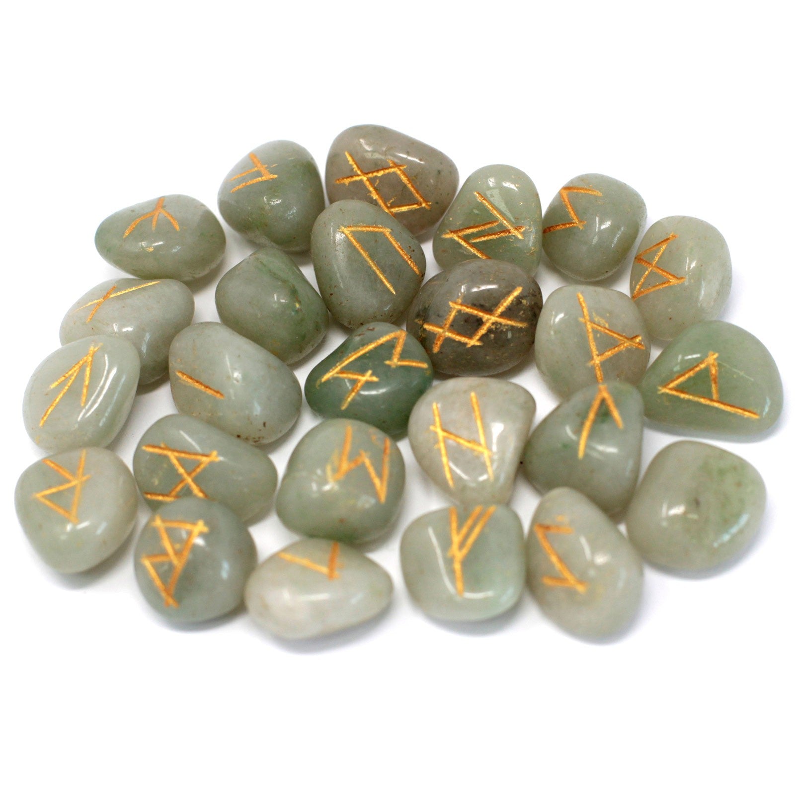 Runes Stone Set in Pouch