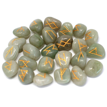 Runes Stone Set in Pouch