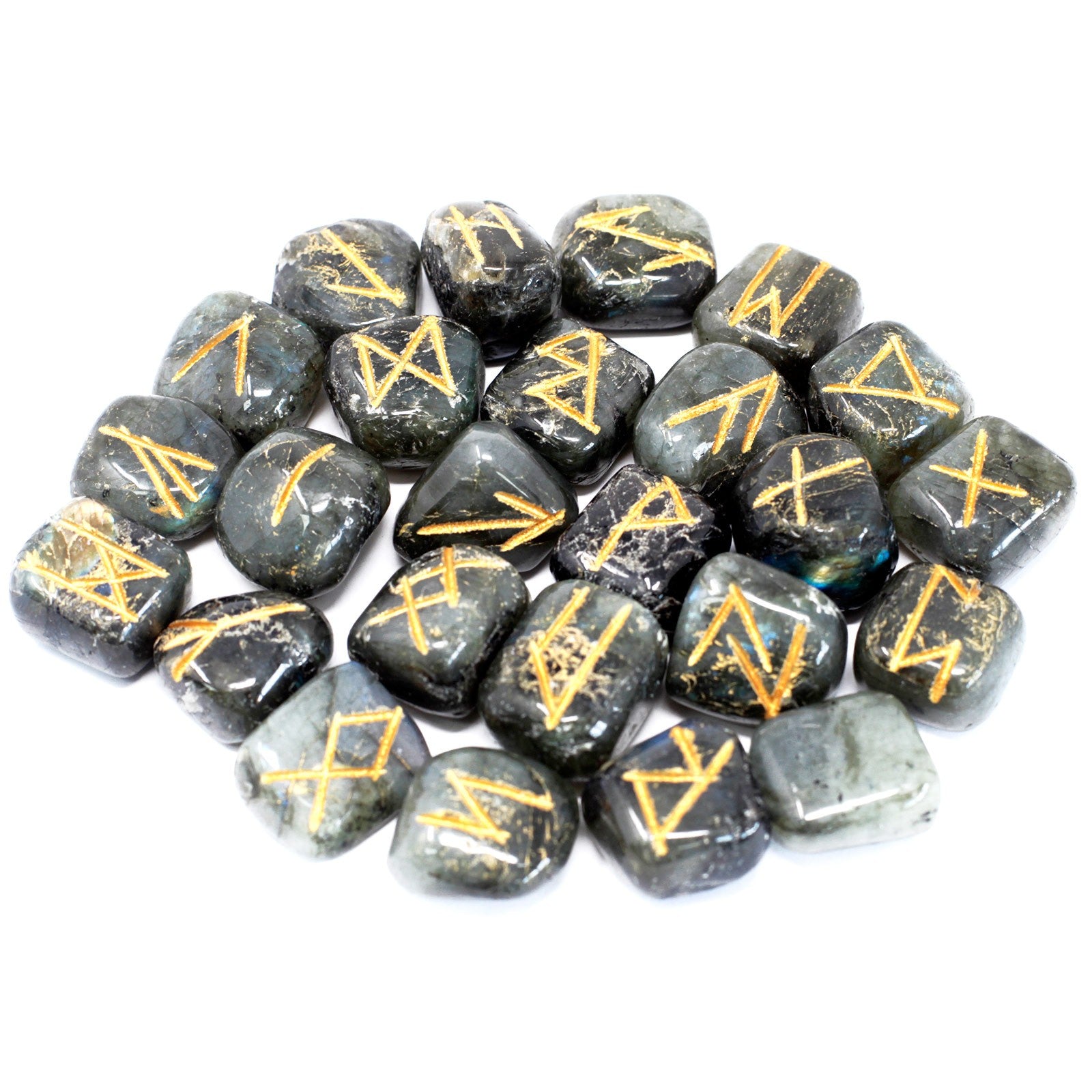 Runes Stone Set in Pouch