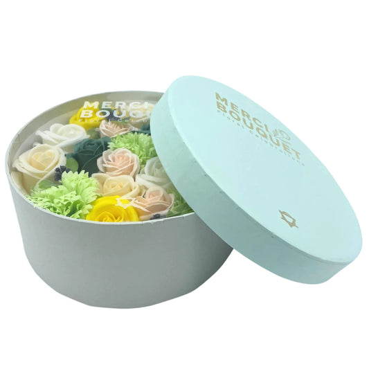 Round Box - Spring Celibrations - Yellow & Greens - Underground Allure