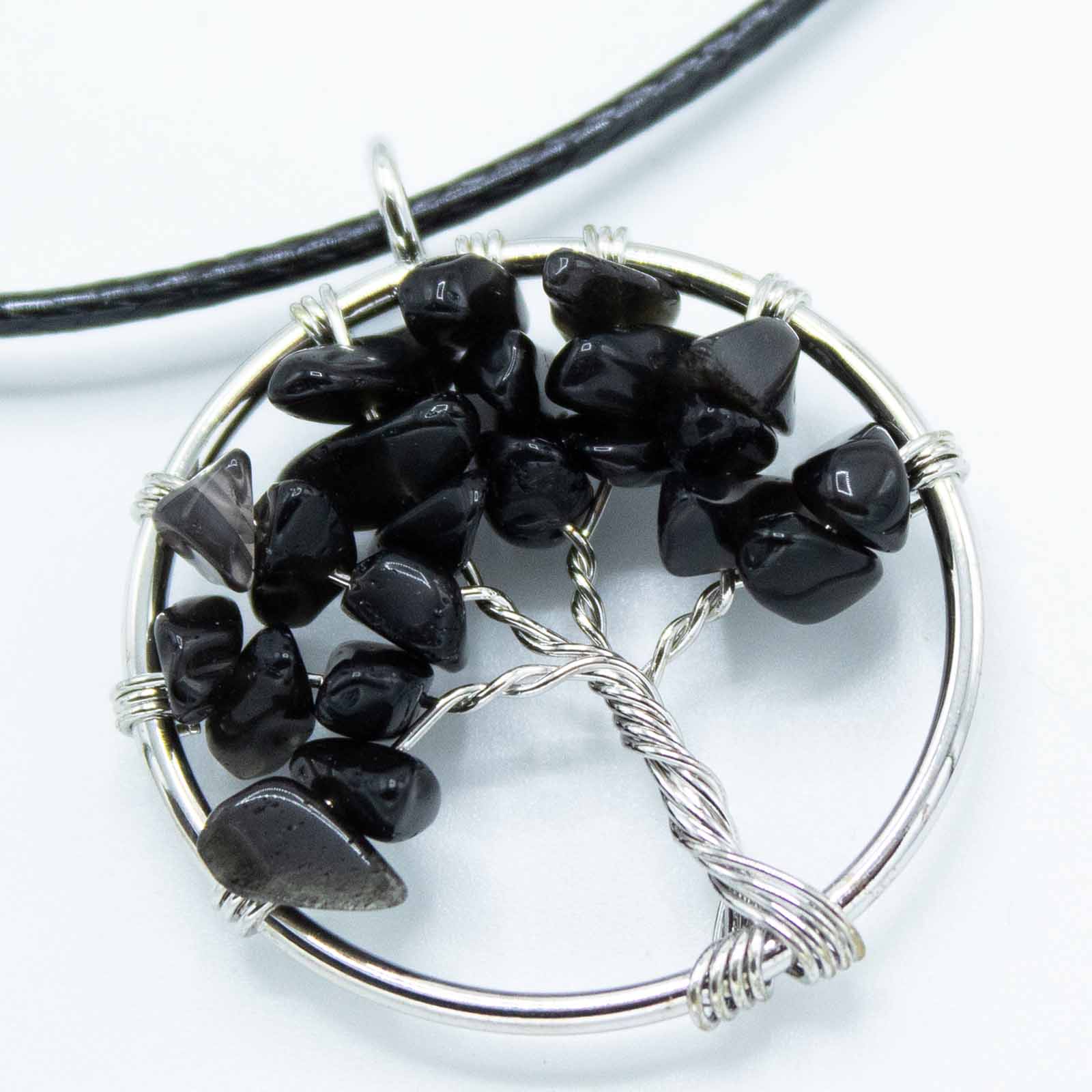 Gemstone Pendant - Black Agate