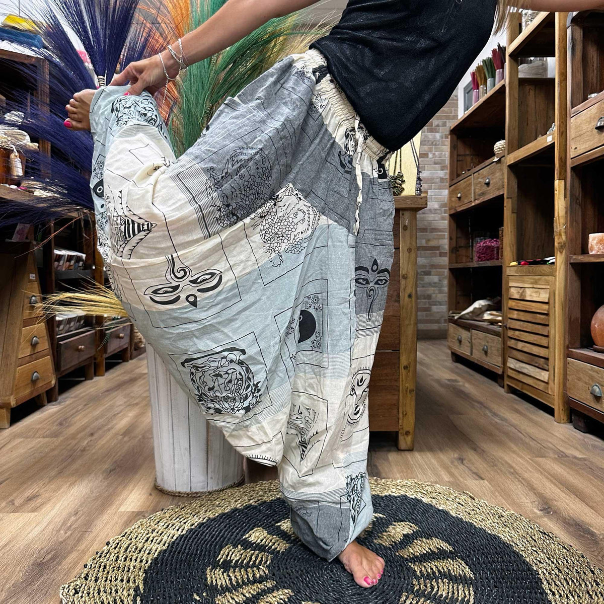 Yoga and Festival Pants - Boho Hippie Trousers Essex UK - Underground Allure