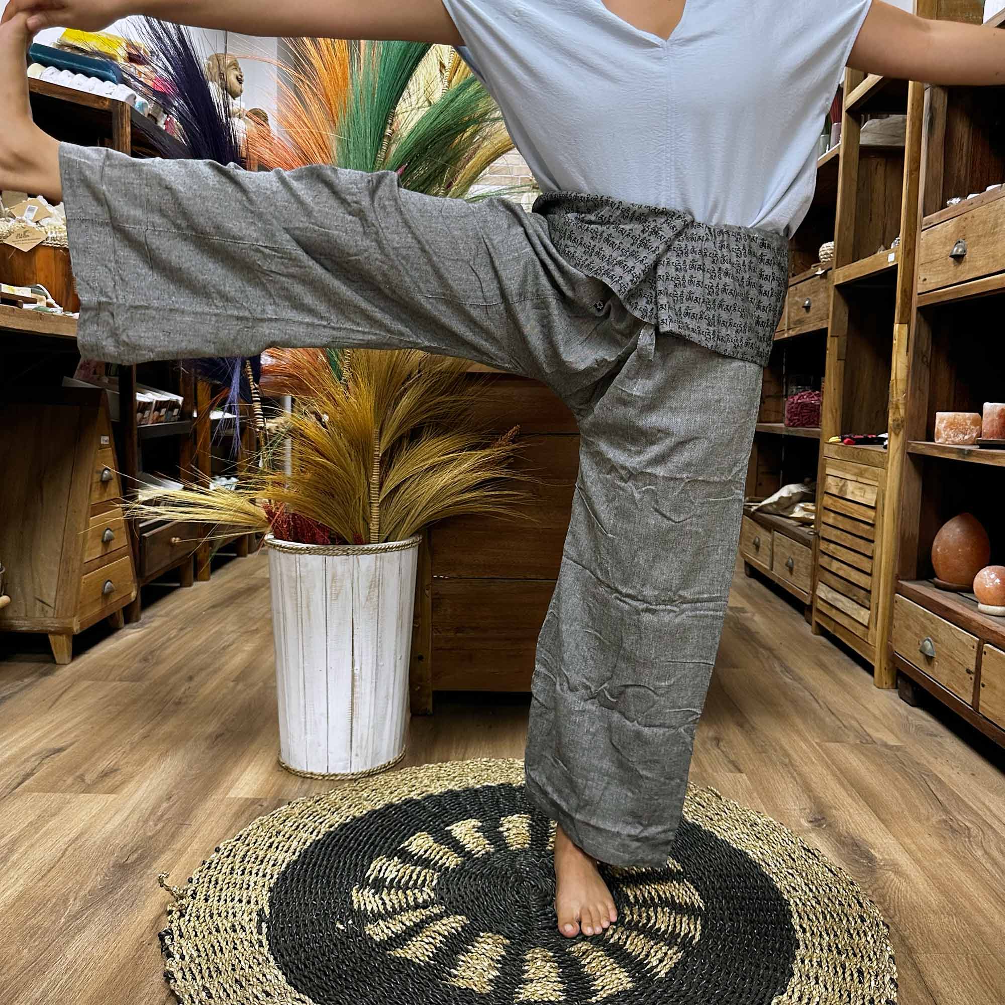 Yoga and Festival Pants Grey